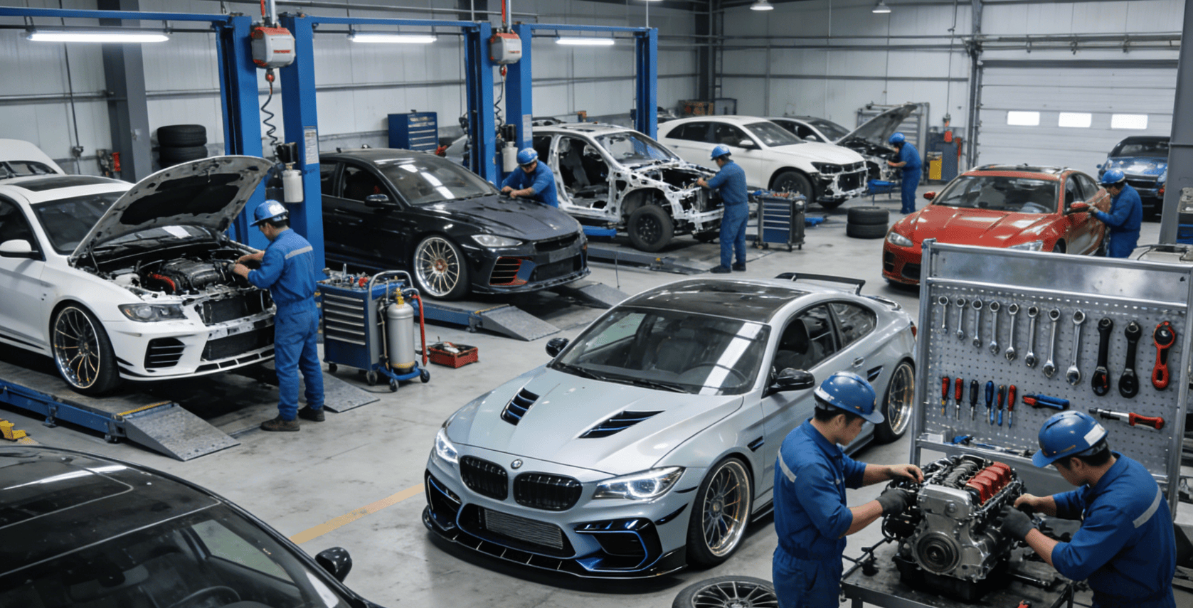 全链条改装生态领航者五方天雅汽车服务园:(图1) 全链条改装生态领航者五方天雅汽车服务园:(图1)